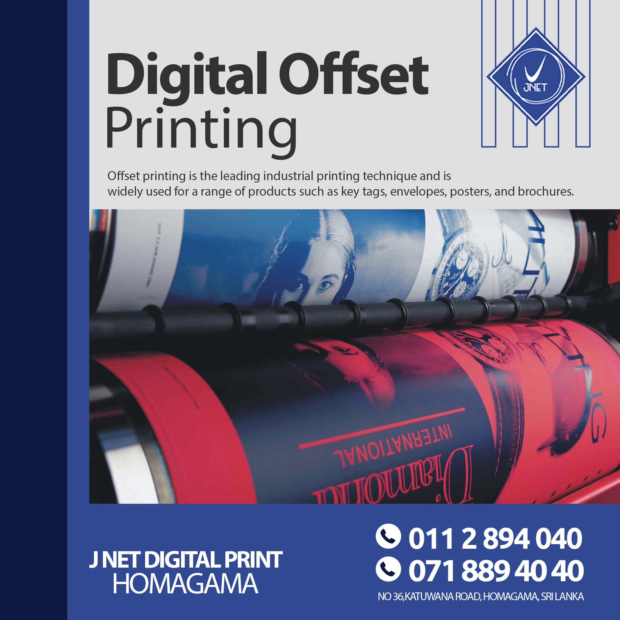 Retail Signage JNET Printing